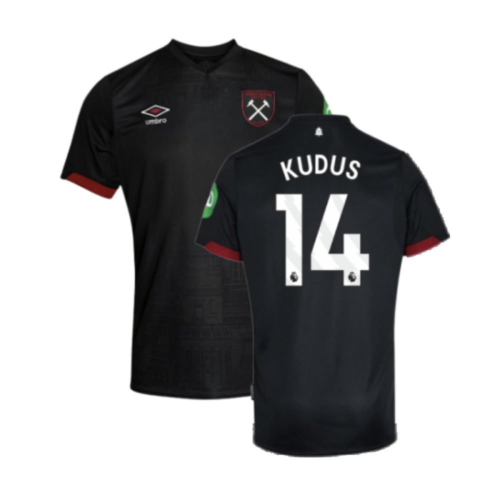 2024-2025 West Ham Away Shirt (Kids) (Kudus 14)