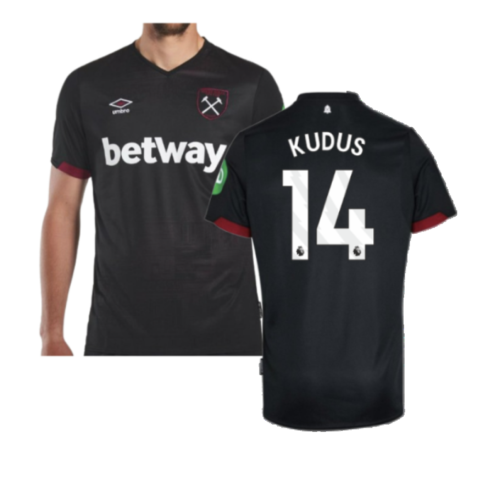 2024-2025 West Ham Away Shirt (Kudus 14)