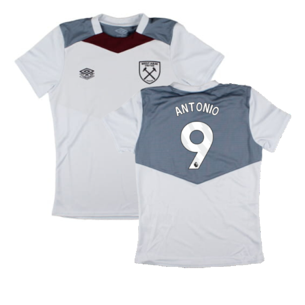 2024-2025 West Ham Training Jersey (Arctic Ice) - Kids (Antonio 9)