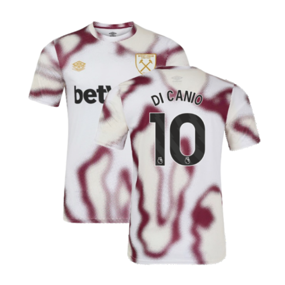 2024-2025 West Ham Warm Up Jersey (White) (Di Canio 10)