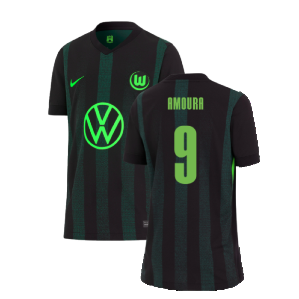 2024-2025 Wolfsburg Away Shirt (Kids) (Amoura 9)