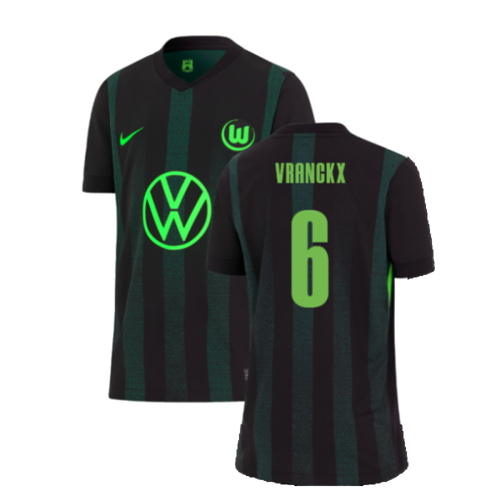 2024-2025 Wolfsburg Away Shirt (Kids) (Vranckx 6)