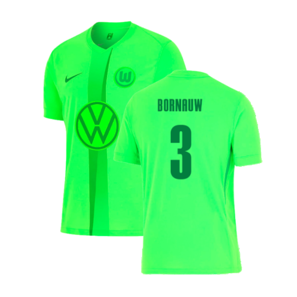 2024-2025 Wolfsburg Home Shirt (Bornauw 3)