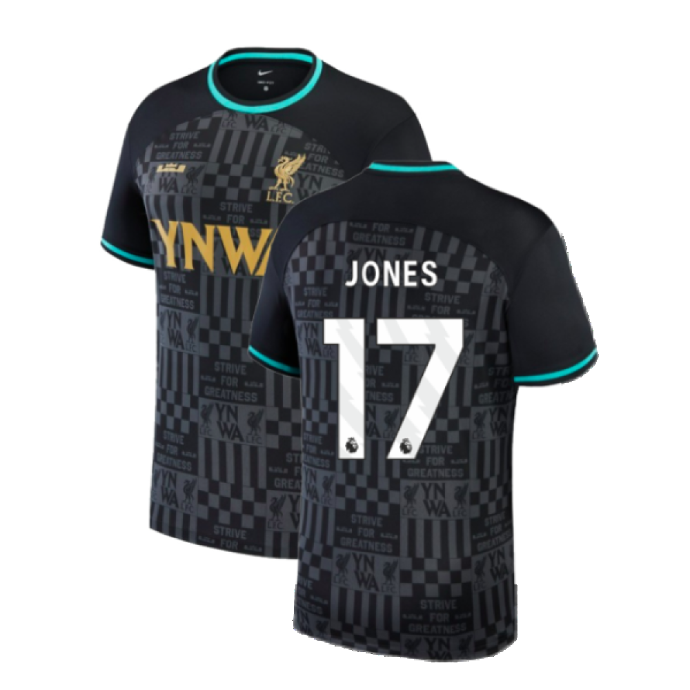 2024 LeBron x Liverpool Stadium Football Shirt (Jones 17)