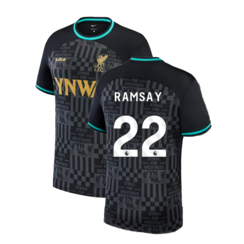 2024 LeBron x Liverpool Stadium Football Shirt (Ramsay 22)