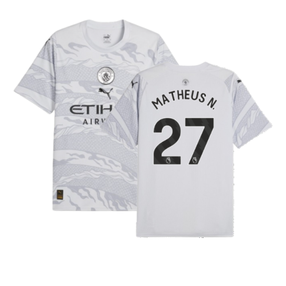 2024 Man City Year Of the Dragon Jersey (Matheus N. 27)