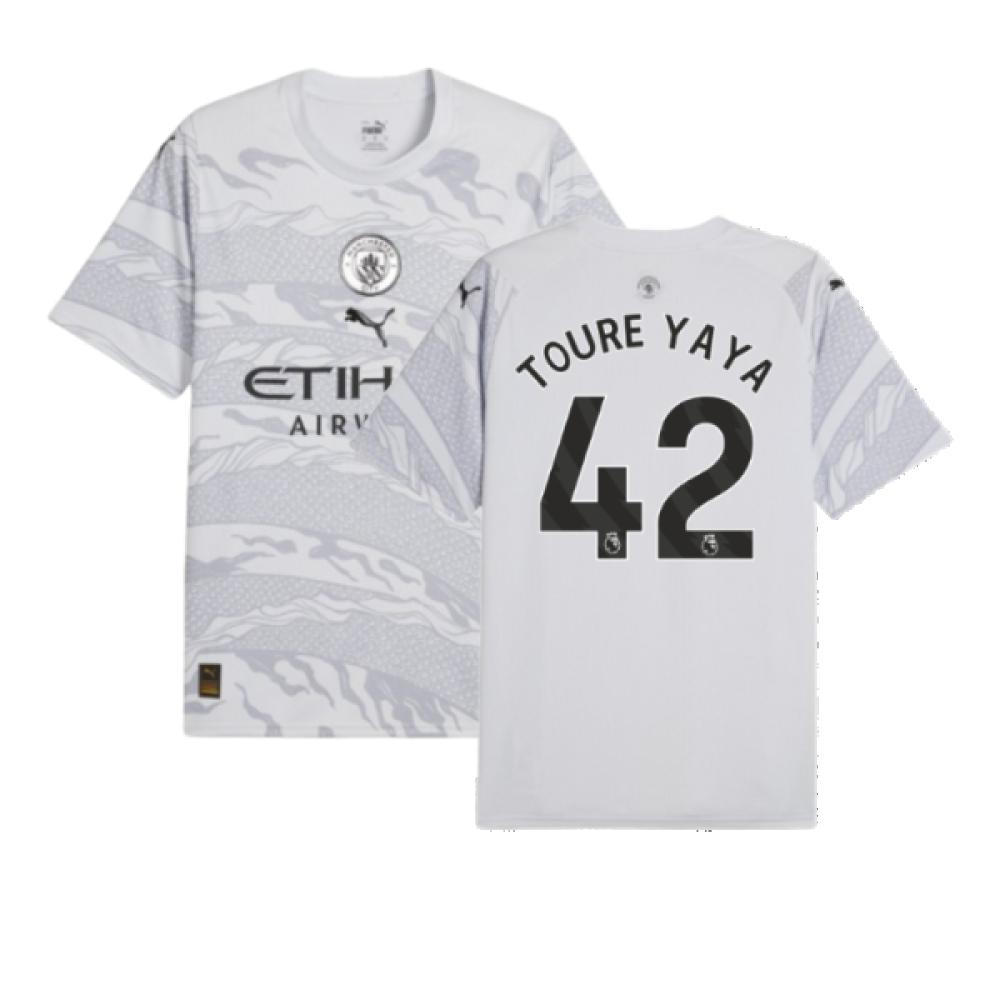 2024 Man City Year Of the Dragon Jersey (Toure Yaya 42)