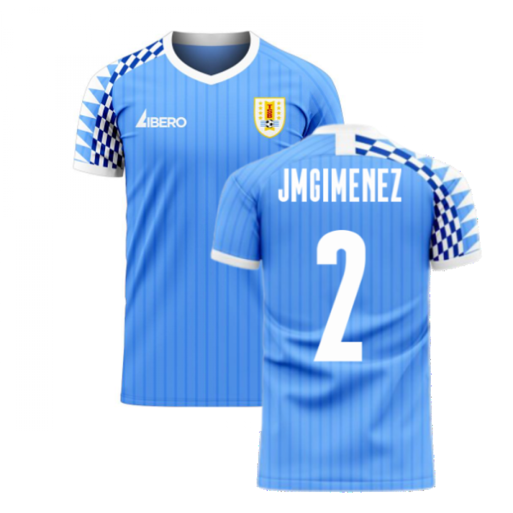 Uruguay 2024-2025 Home Concept Football Kit (Libero) (J M GIMENEZ 2)