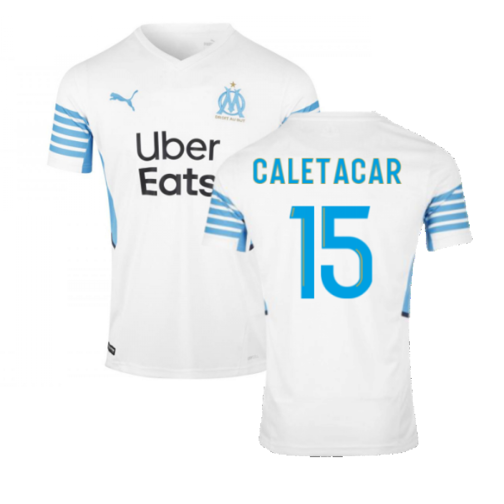 2021-2022 Marseille Home Shirt (CALETA CAR 15)