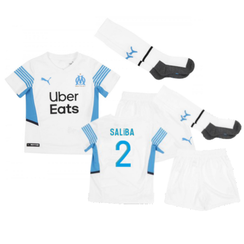 2021-2022 Marseille Home Mini Kit (SALIBA 2)