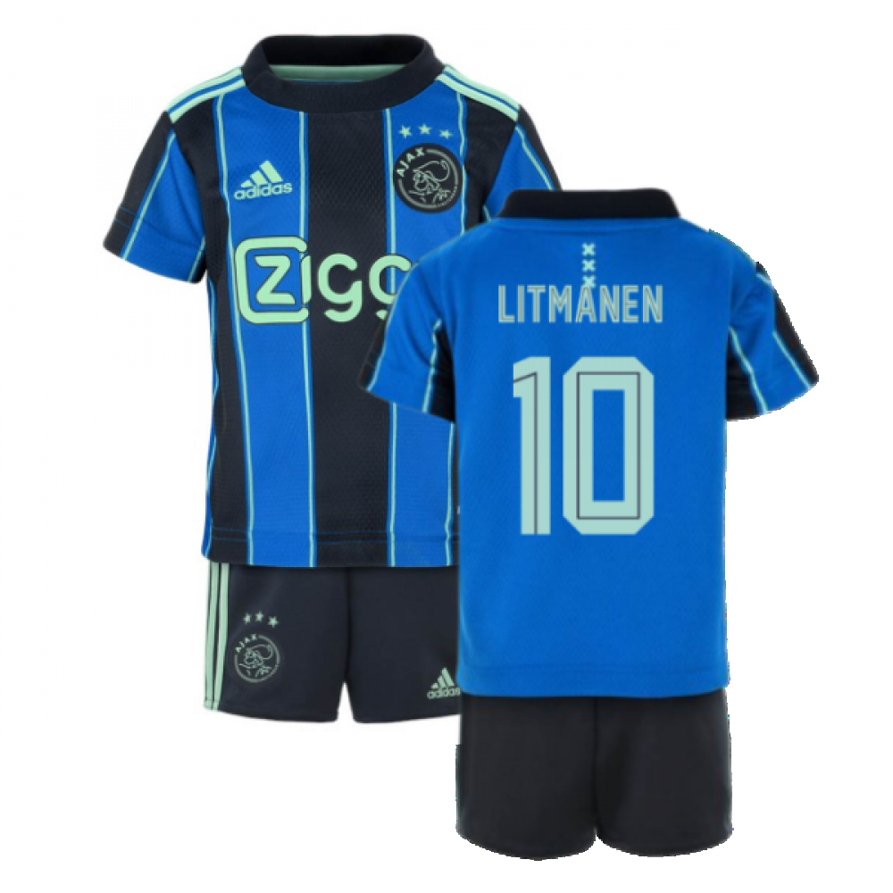 2021-2022 AJAX AWAY BABY KIT (LITMANEN 10)