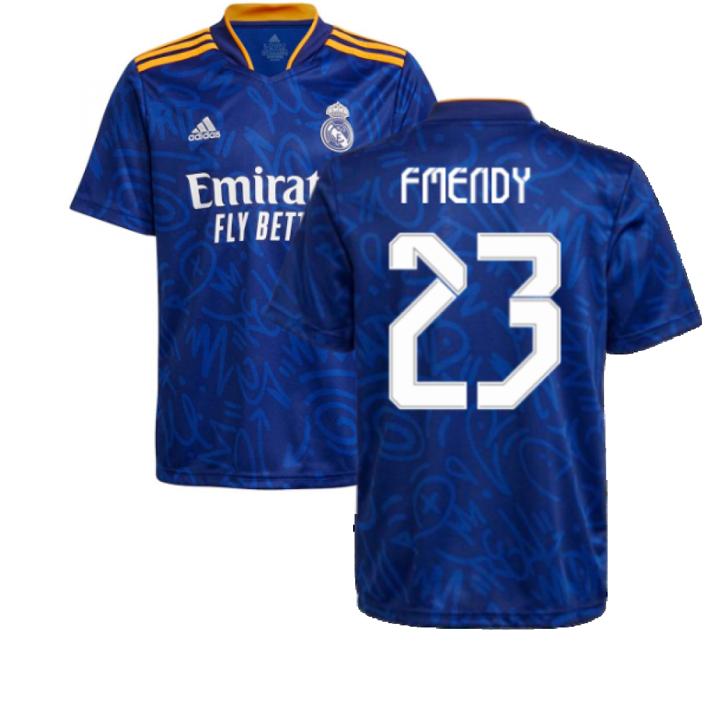 Real Madrid 2021-2022 Away Shirt (Kids) (F MENDY 23)