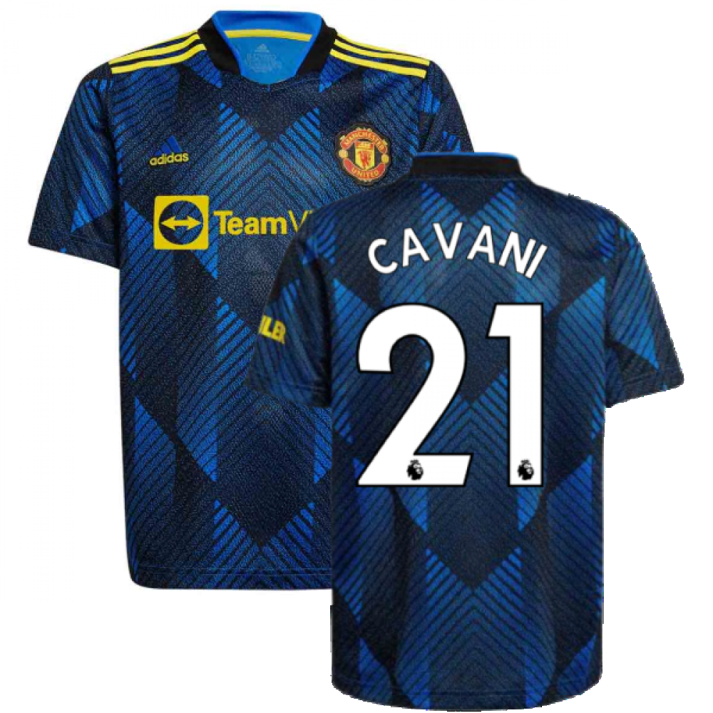 Man Utd 2021-2022 Third Shirt (Kids) (CAVANI 21)