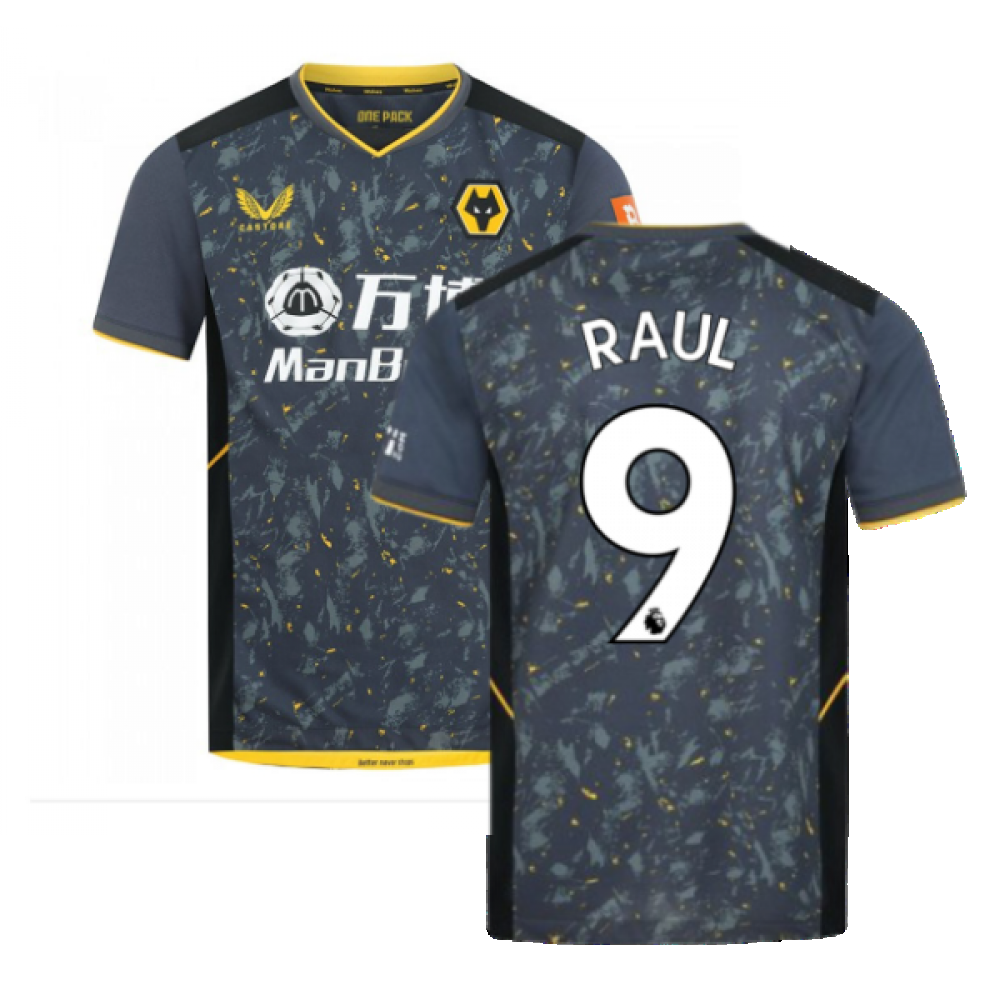 2021-2022 Wolves Away Shirt (RAUL 9)