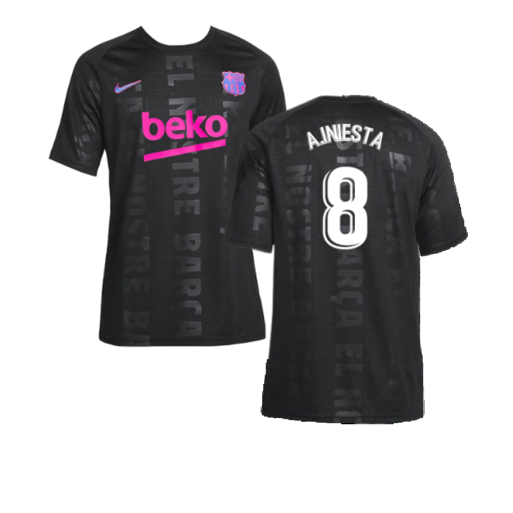 2021-2022 Barcelona Third Mini Kit (A.INIESTA 8)