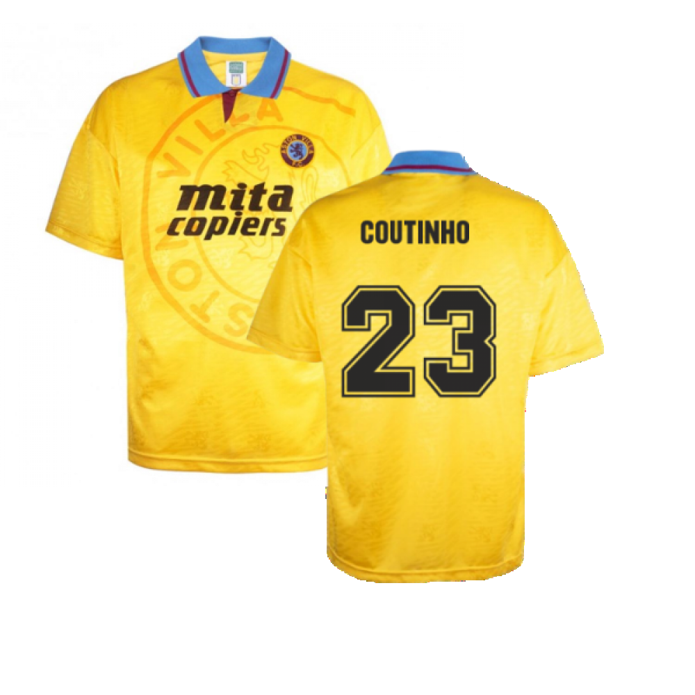 Aston Villa 1990 Third Retro Shirt (Coutinho 23)