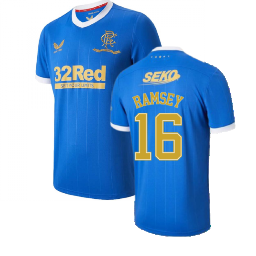 2021-2022 Rangers Home Shirt (RAMSEY 16)