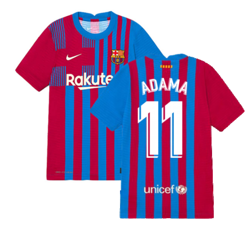 2021-2022 Barcelona Vapor Match Home Shirt (Kids) (ADAMA 11)