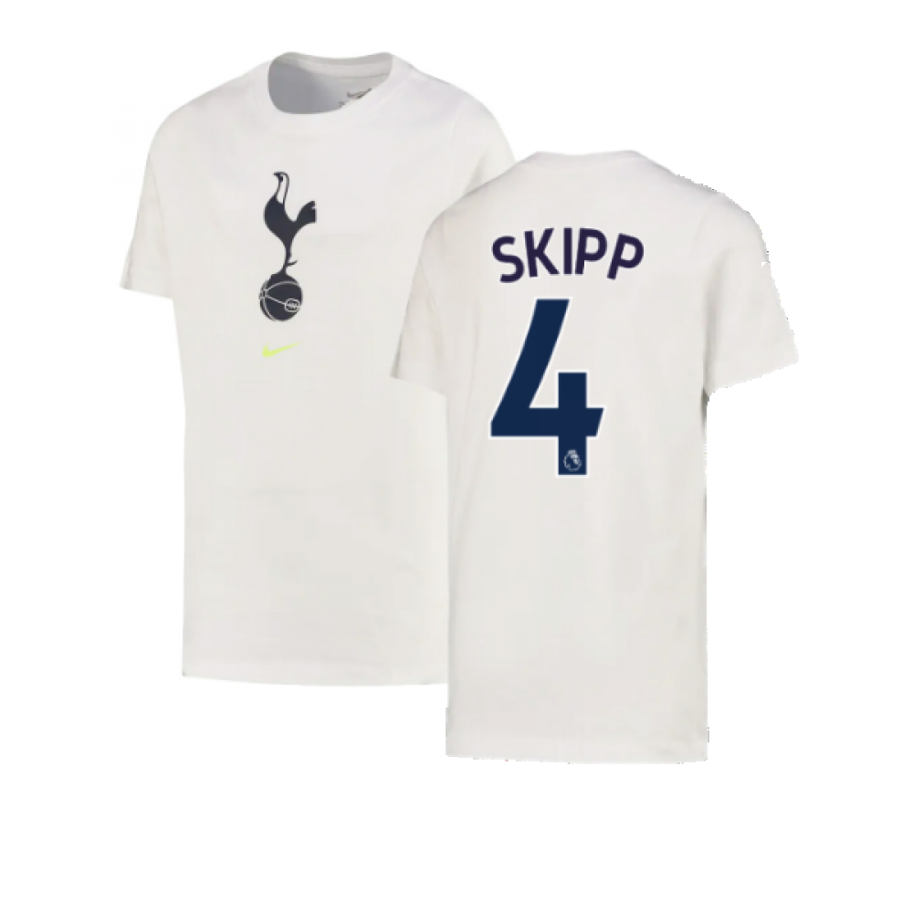 2022-2023 Tottenham Crest Tee (White) (SKIPP 4)