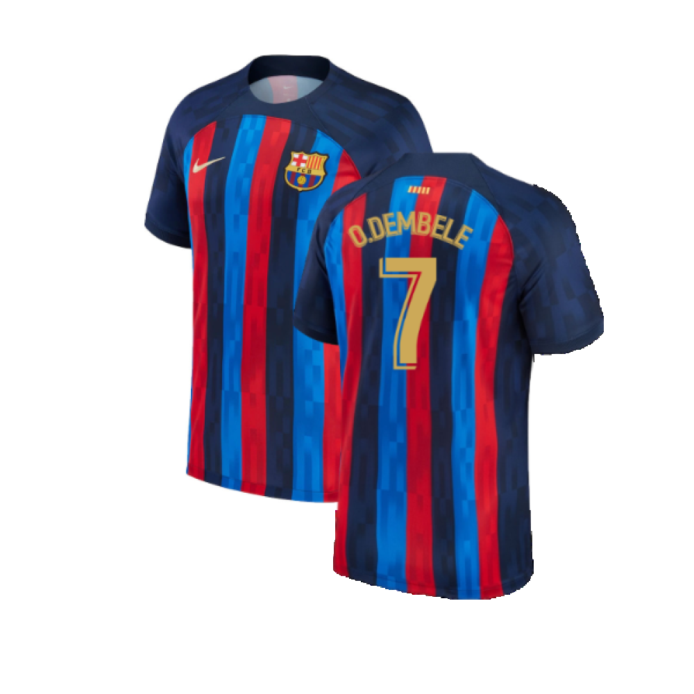 2022-2023 Barcelona Home Shirt (O.DEMBELE 7)