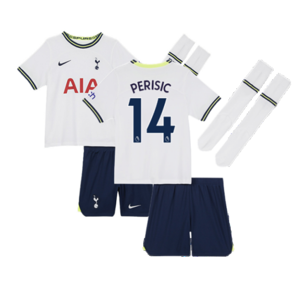 2022-2023 Tottenham Little Boys Home Mini Kit (PERISIC 14)