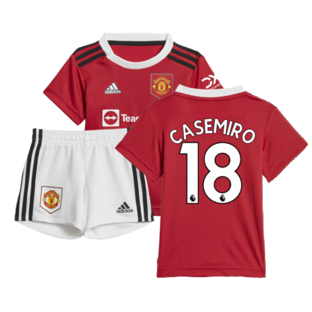 2022-2023 Man Utd Home Baby Kit (CASEMIRO 18)