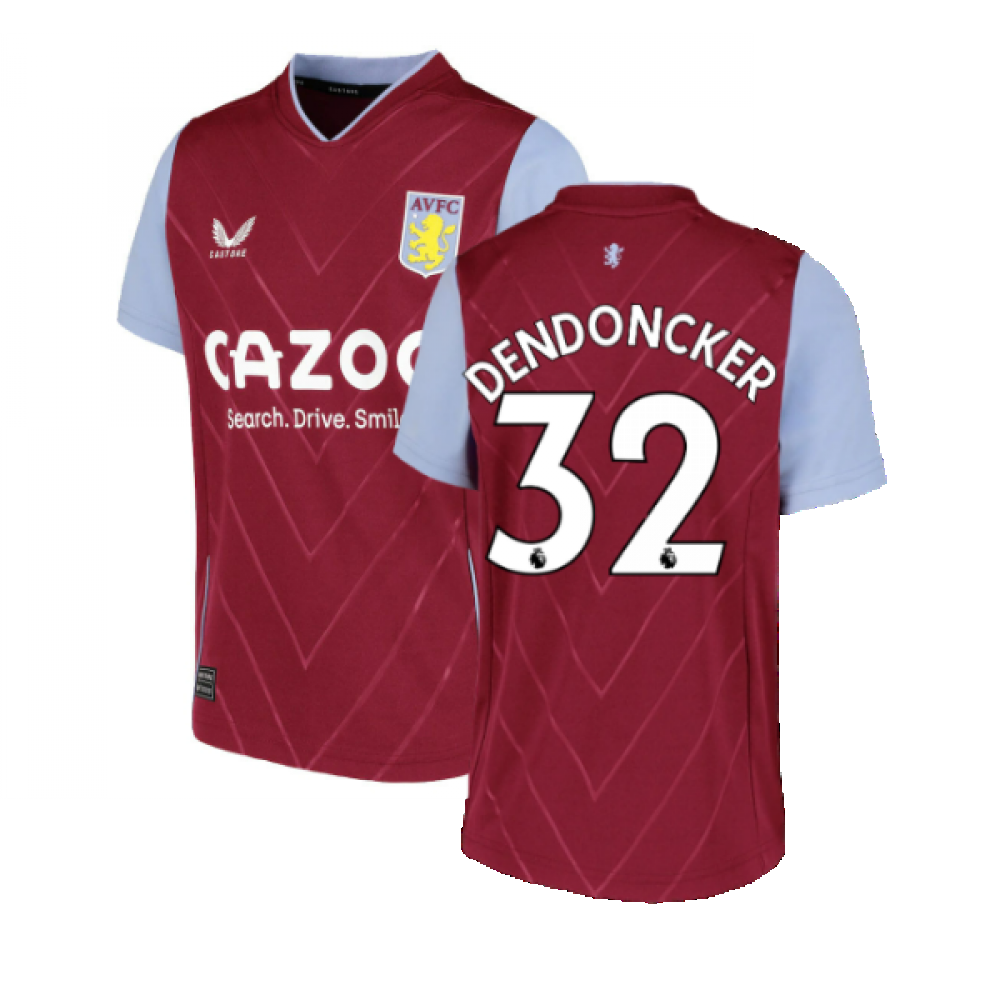 2022-2023 Aston Villa Home Shirt (Kids) (DENDONCKER 32)