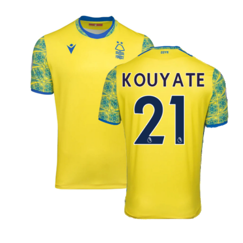 2022-2023 Nottingham Forest Away Shirt (KOUYATE 21)