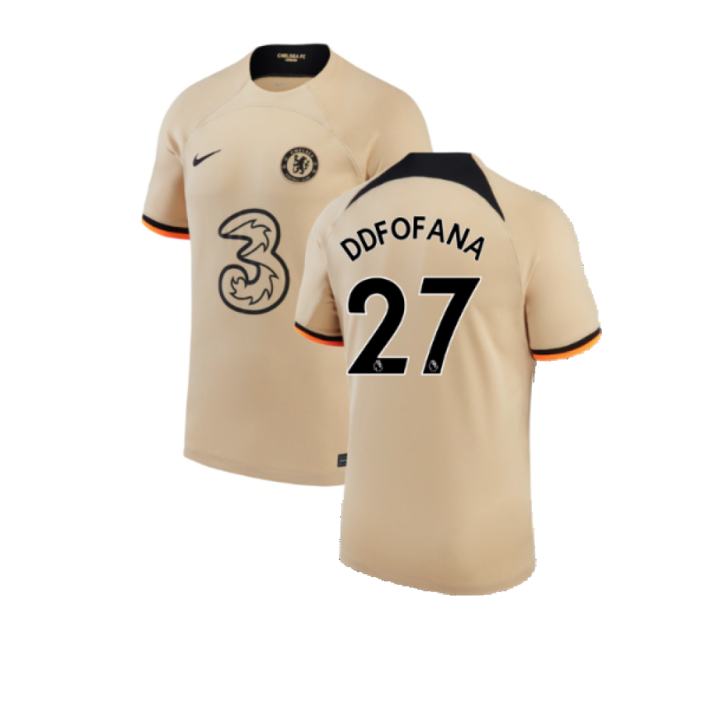 2022-2023 Chelsea Third Shirt (D D Fofana 27)