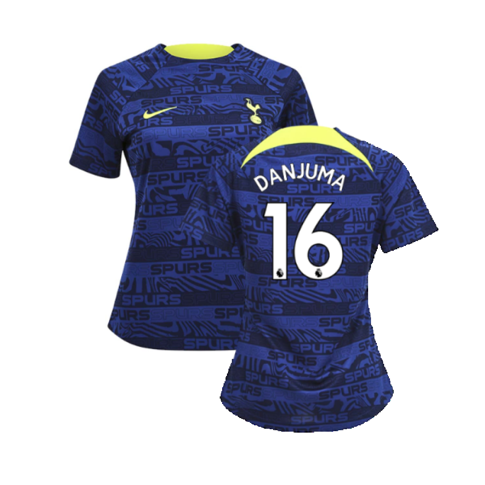 2022-2023 Tottenham Pre-Match Training Shirt (Indigo) - Ladies (Danjuma 16)