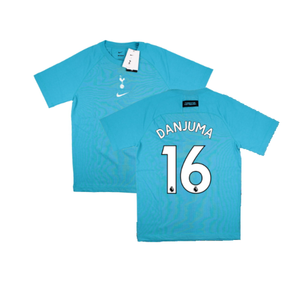 2022-2023 Tottenham CL Travel Top (Dark Turquoise) (Danjuma 16)