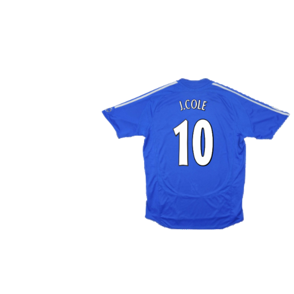 Chelsea 2006-08 Home Shirt ((Mint) L) (J.Cole 10)