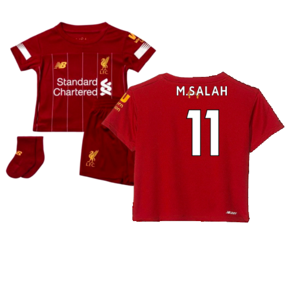 2019-2020 Liverpool Home Football Shirt (M.Salah 11)