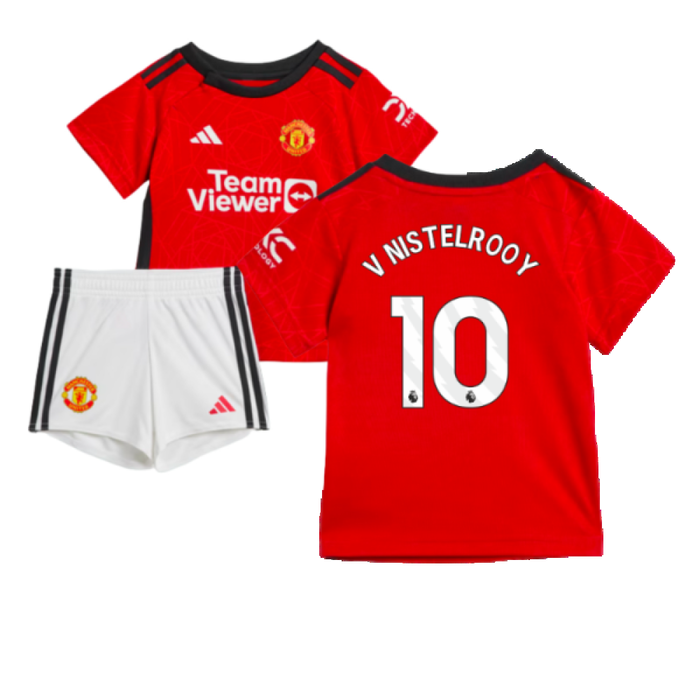 2023-2024 Man Utd Home Baby Kit (V Nistelrooy 10)