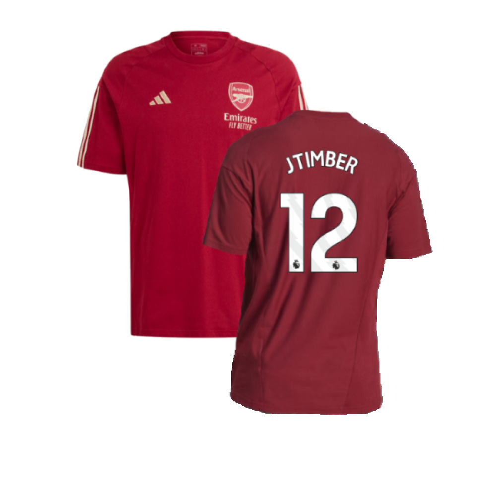 2023-2024 Arsenal Training Tee (Red) (J Timber 12)