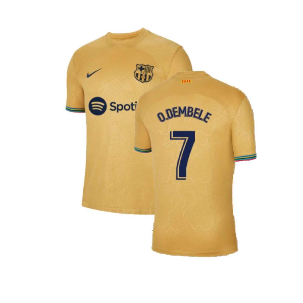 2022-2023 Barcelona Vapor Match Third Shirt (O.DEMBELE 7)