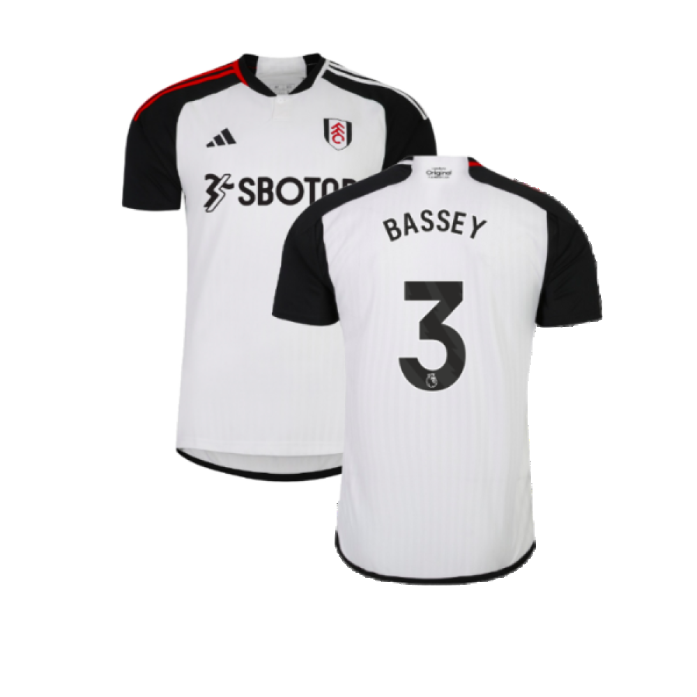 2023-2024 Fulham Home Shirt (Bassey 3)