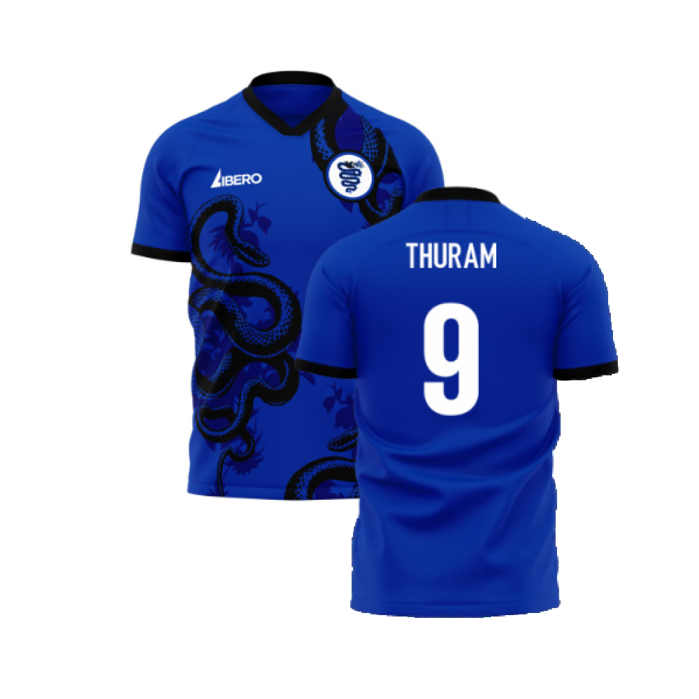 Inter 2024-2025 Training Concept Football Kit (Libero) (Thuram 9)