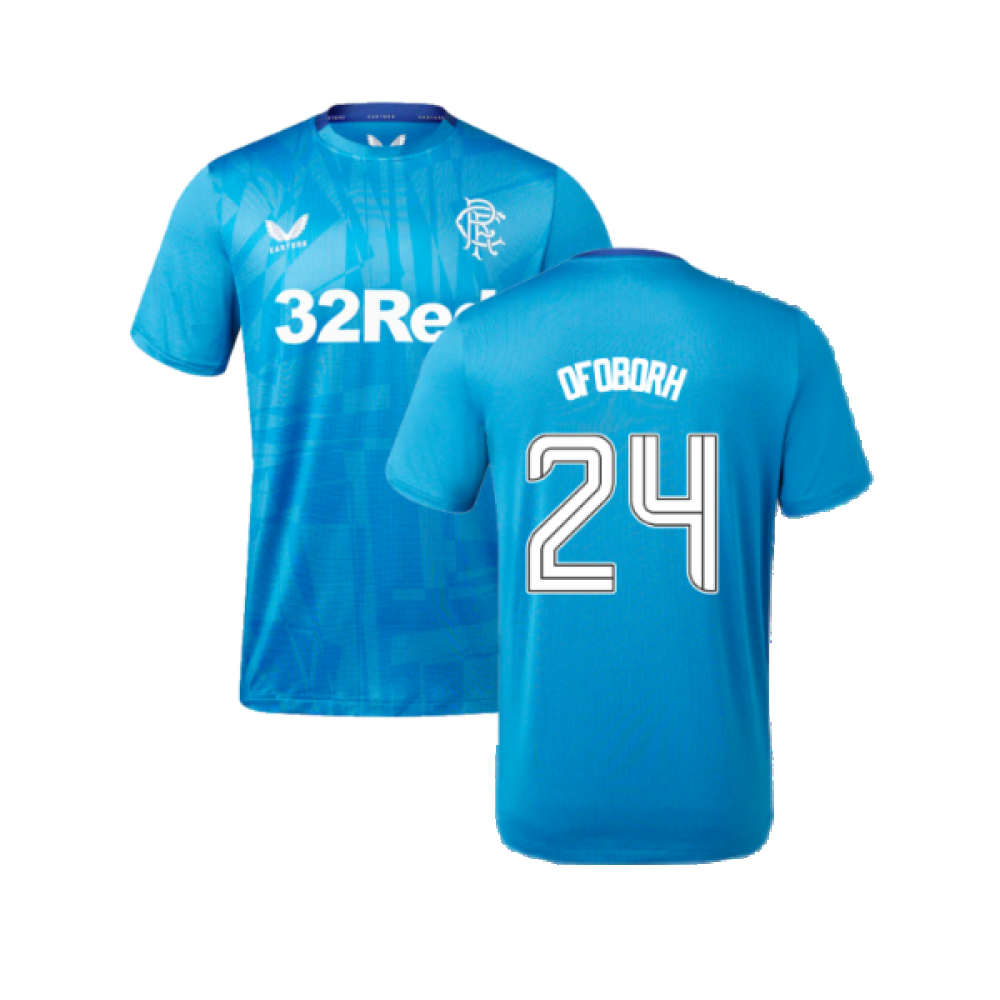 2023-2024 Rangers Players Training Tee (Deep Water) (Ofoborh 24)