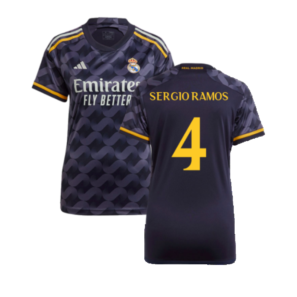 2023-2024 Real Madrid Away Shirt (Ladies) (Sergio Ramos 4)