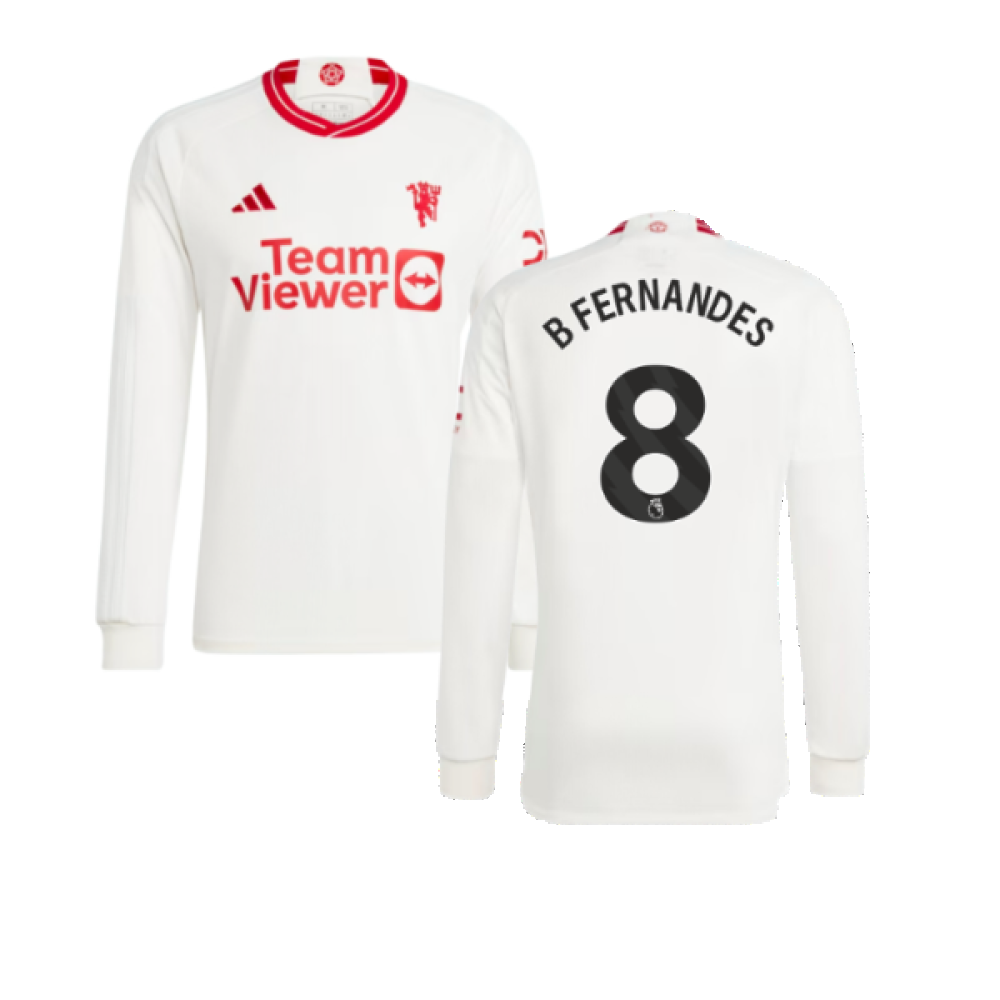 2023-2024 Man Utd Long Sleeve Third Shirt (B Fernandes 8)