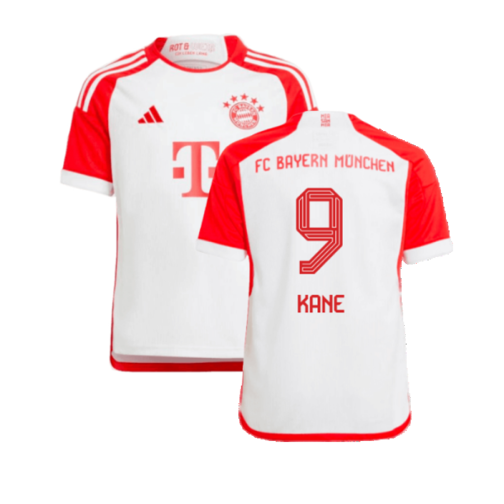 2023-2024 Bayern Munich Home Shirt (Kids) (Kane 9)