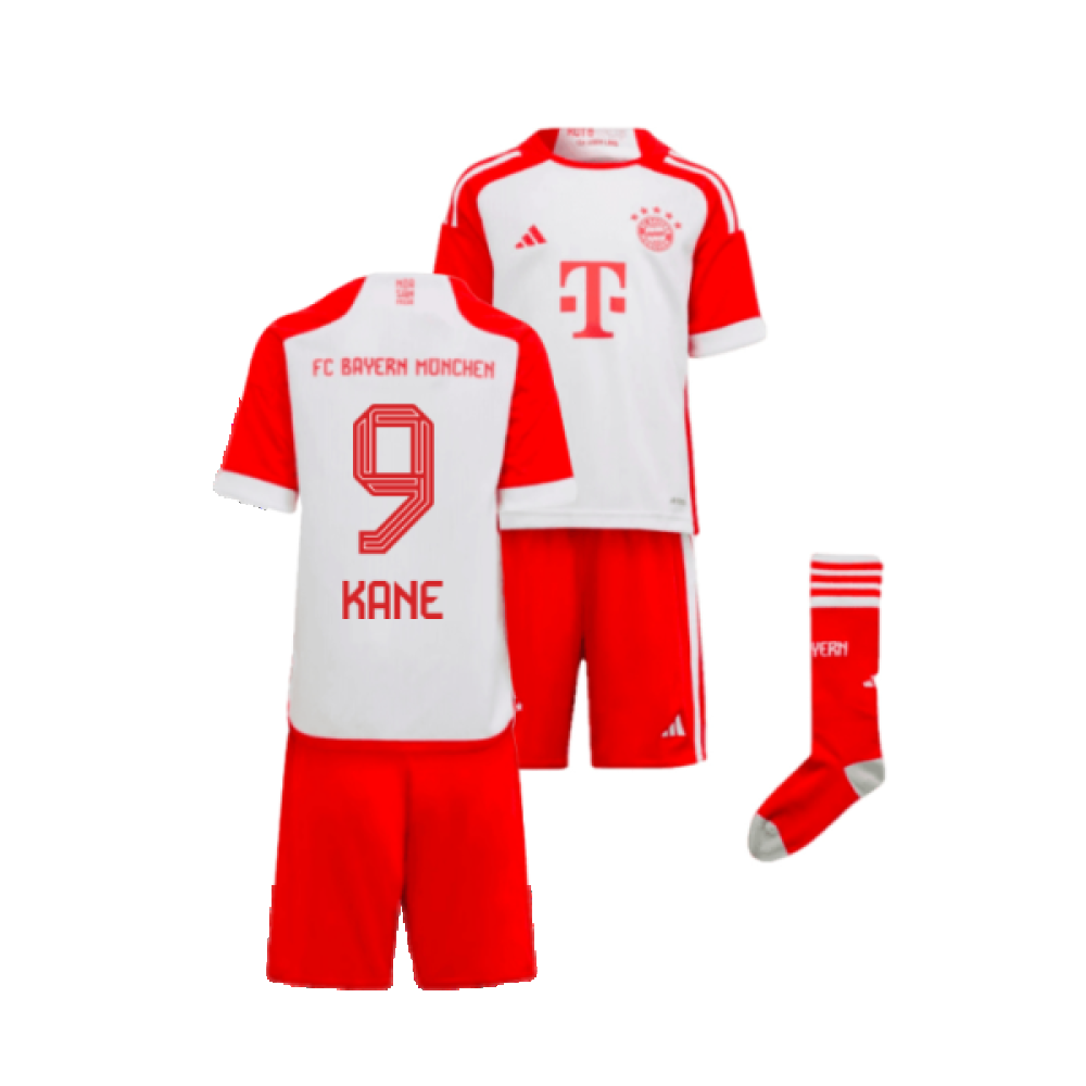 2023-2024 Bayern Munich Home Mini Kit (Kane 9)