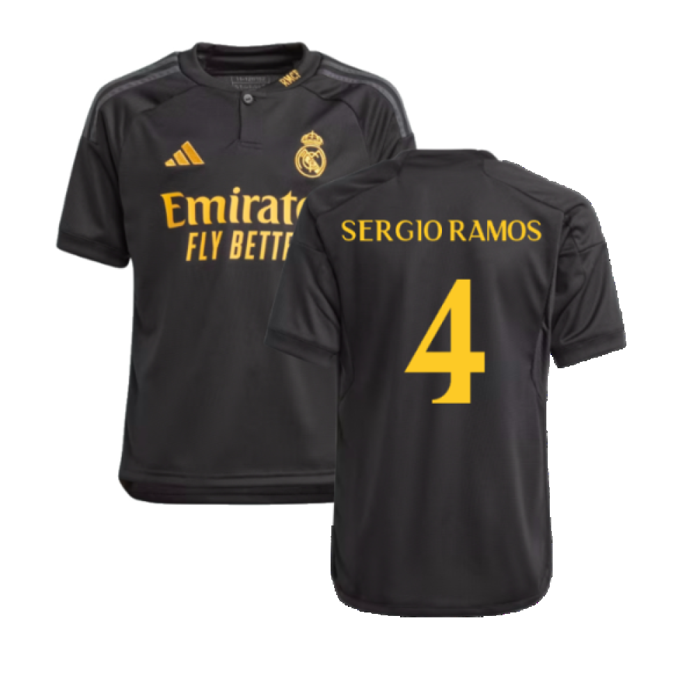 2023-2024 Real Madrid Third Shirt (Kids) (Sergio Ramos 4)