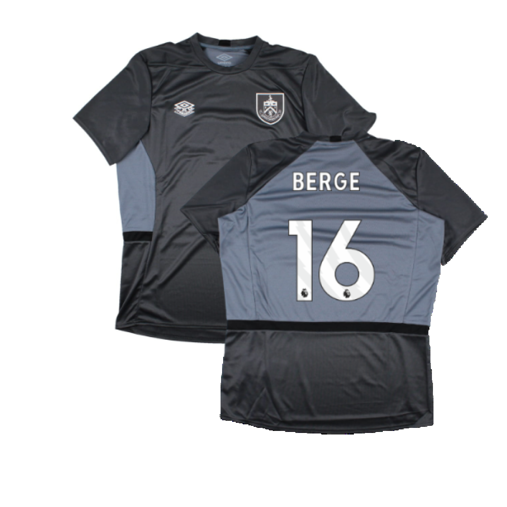 2023-2024 Burnley Training Jersey (Carbon) (Berge 16)