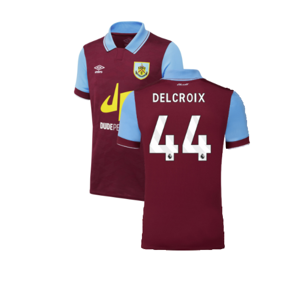 2023-2024 Burnley Home Shirt (Kids) (Delcroix 44)