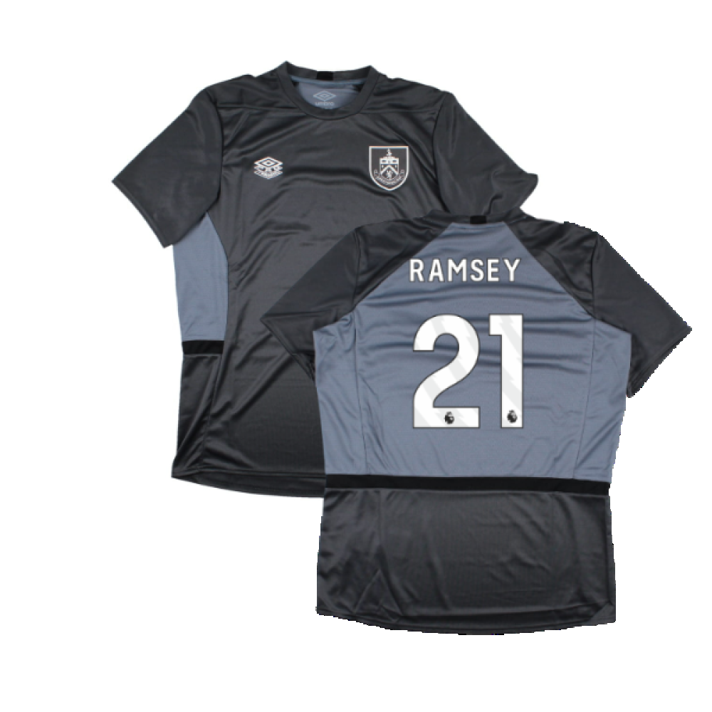 2023-2024 Burnley Training Jersey (Carbon) (Ramsey 21)