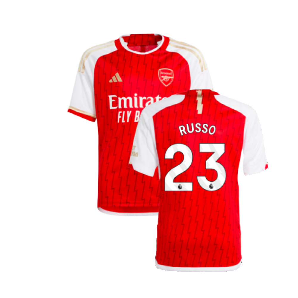 2023-2024 Arsenal Home Shirt (Kids) (Russo 23)