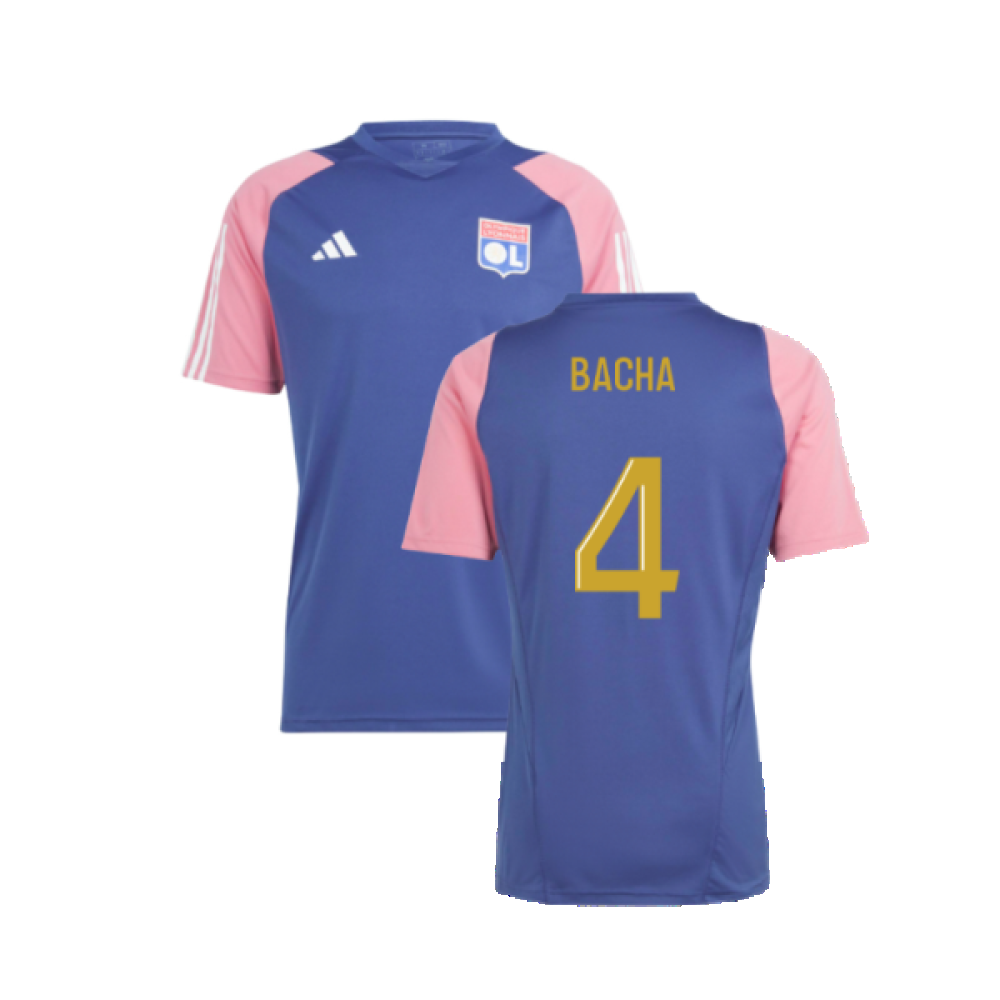 2023-2024 Olympique Lyon Training Jersey (Navy) (Bacha 4)