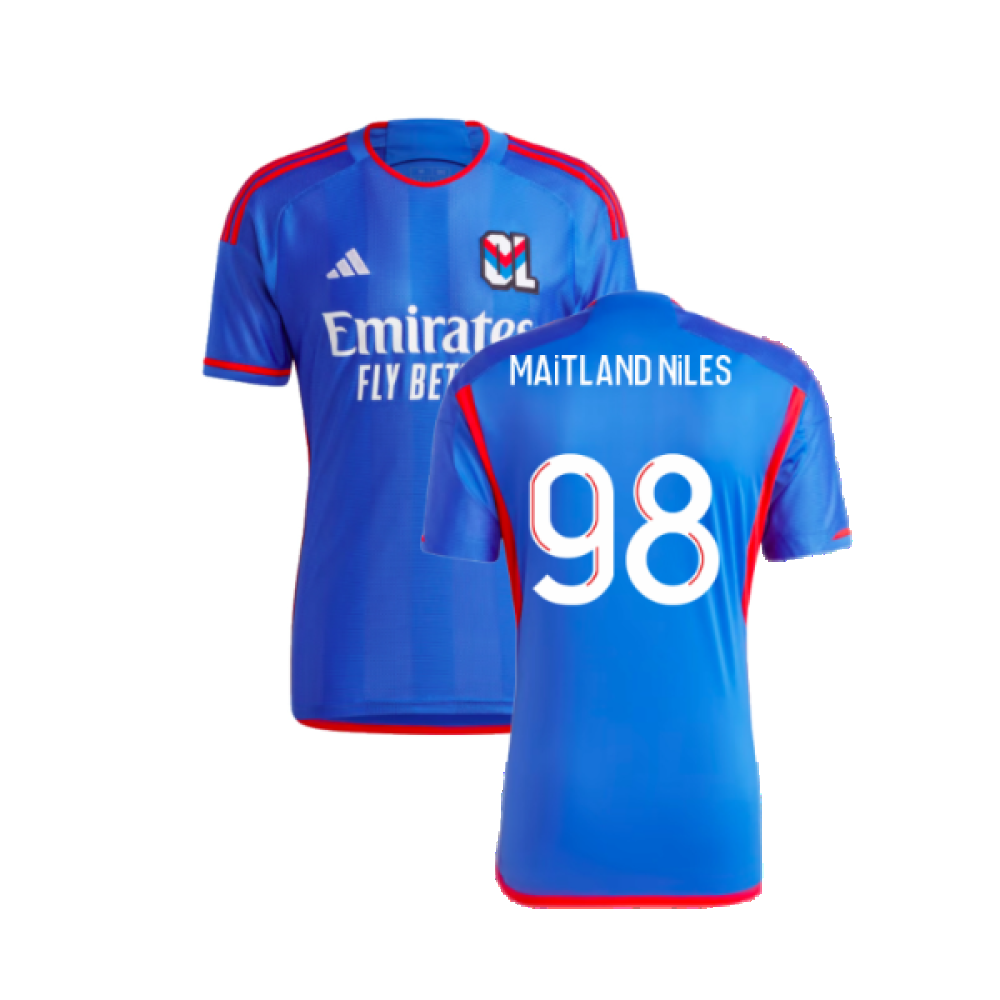 2023-2024 Olympique Lyon Away Shirt (Maitland Niles 98)